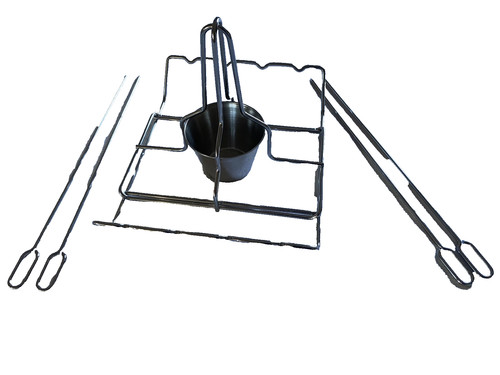 Vertical chicken roaster set - ,
