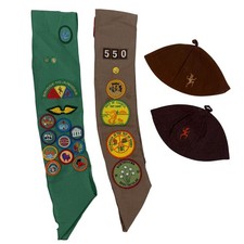 Vintage Girl Scouts Sash and