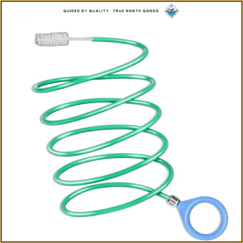 Long flexible drain cleaning - flexible,