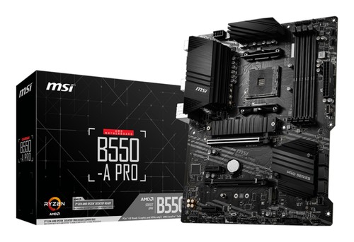 Msi b550 pro motherboard - pro,