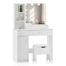 LED Mirror Dressing Table