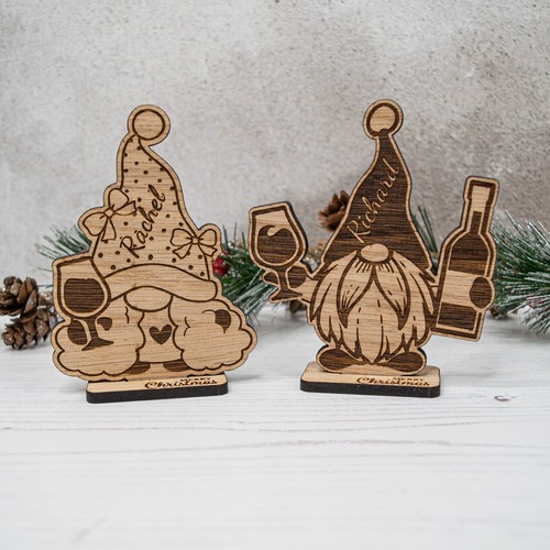 Christmas gnome table place - christmas,