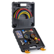 OMT 4 Way AC Gauge Set