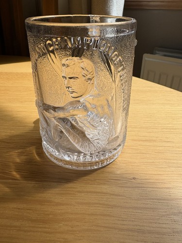 Antique glass tankard - glass,