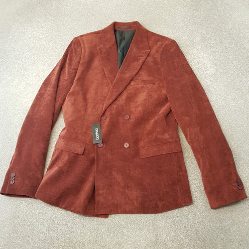 Boohoo mens jacket rust - boohoo, 38