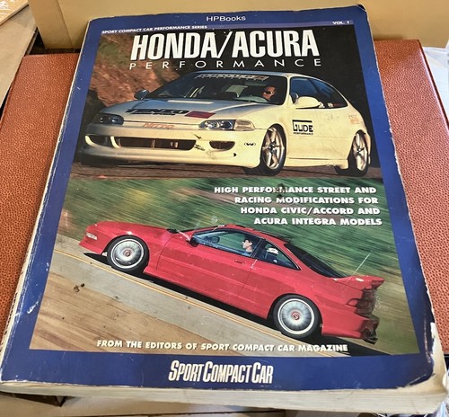 Honda acura performance book - honda,