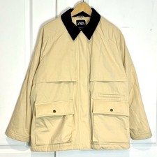 Zara Corduroy Collar Cream