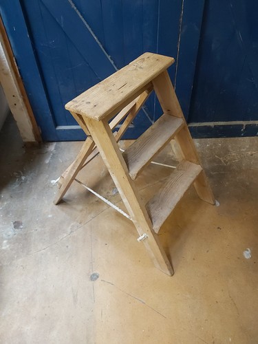 Vintage wooden steps rustic - vintage,