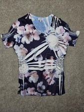 Nina Murati Floral Print Short