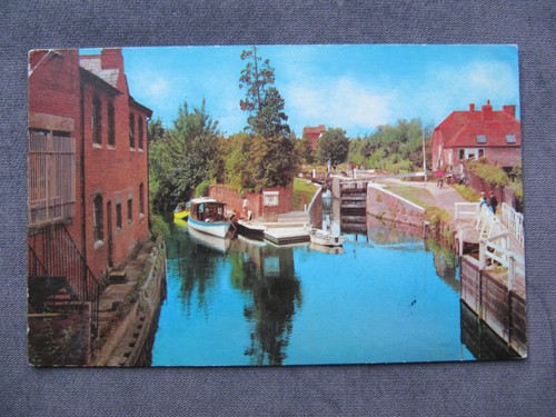 Vintage postcard the - the, river