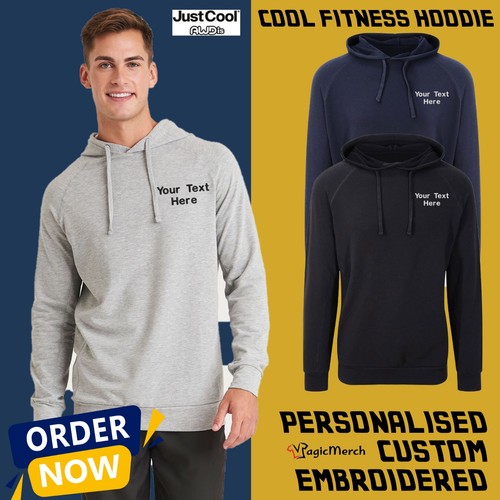 Custom embroidered cool - custom, hoodie