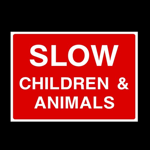 Slow children animals - slow,