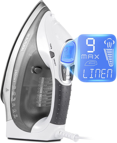 Beautural 2400 steam iron - w,