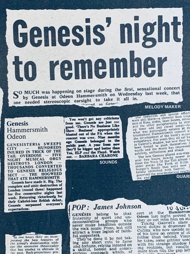 Genesis 1976 original - original, uk