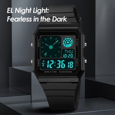 Smart Digital Watch Men Date