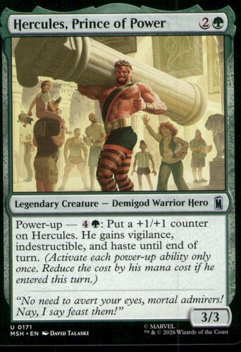 Hercules prince power u - of,