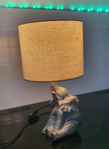 Next elephant table - next, lamp