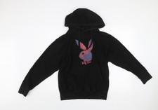 Playboy Womens Black Pullover