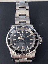 Rolex Submariner Vintage 1985-87 Rare Spider Face 5513 No Date Good Condition
