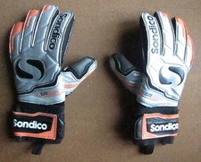 Sondico Elite Pro.Tect Latex Palm Finger Protect Goalkeeper Gloves Size 7