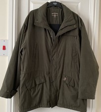 DEERHUNTER NEBRASKA SIZE 58 GREEN KHAKI MENS SHOOTING HUNTER COUNTRY COAT JACKET