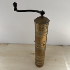Antique Brass Coffee Grinder