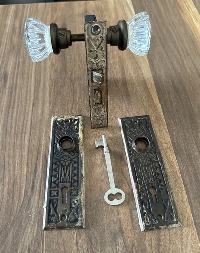 Vintage interior mortise lock - mortise,