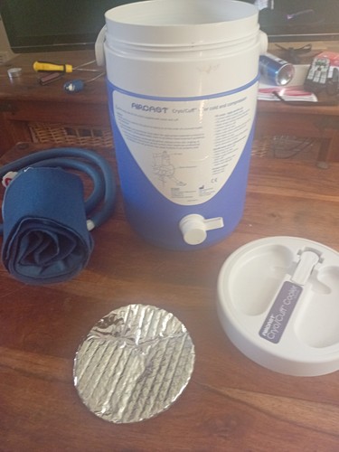 Air sport ice water - air, cooling