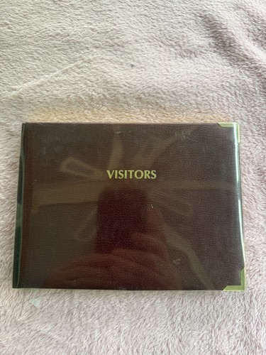 Visitors book reception guest - reception,