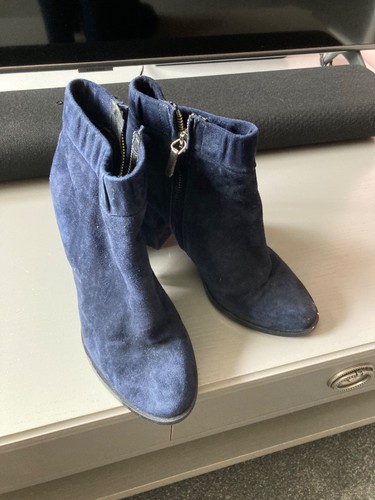 Ladies whistles blue suede - whistles,