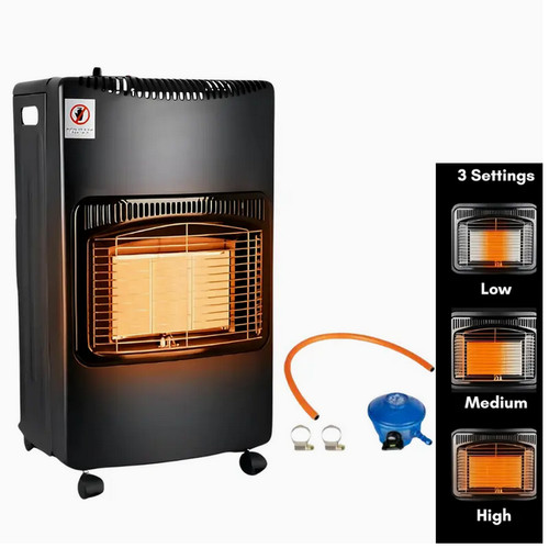 Portable indoor gas heater - portable,
