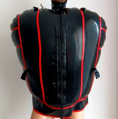 Inflatable latex straitjacket - inflatable,