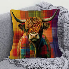 🐄Highland Cow Cushion Cover