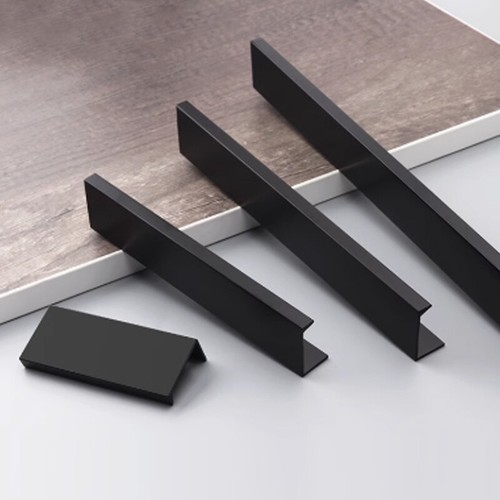 Black kitchen cabinet door - black,