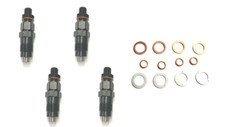 Diesel fuel injector with - injector,