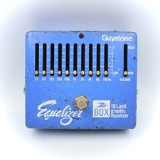 Guyatone PS-111 10Band Graphic Equalizer Made in Japan Guitar Effect Pedal