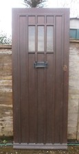 Antique Oak front door 79 3/4