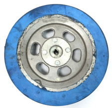 Flicx Flat Rubber Pulley 300mm Diameter Electric Motor 14mm Bore Ball Feeder