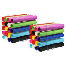 2 Set Vinyl Roll Storage Rack