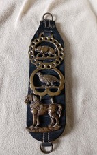 Vintage Horse Brasses 3 Brass