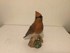 BESWICK AMERICAN BIRDS CEDAR WAXWING 2184 IN GLOSS RARE ISSUED 1968-1973