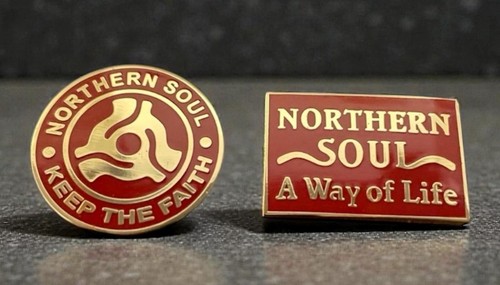 Northern soul badge set - set, 2