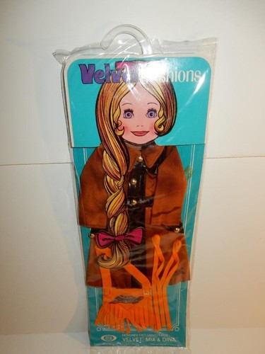 Vintage ideal velvet doll - velvet,
