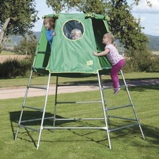 TP Explorer Metal Climbing Frame with Platform & Den TP843