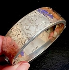 ….Vintage Silver Engraved