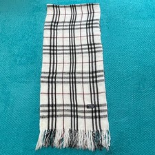 Burberry Vintage Scarf White