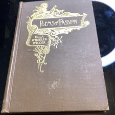 Antique 1883 Book Poems of