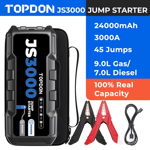 Topdon 3000 peak amp volt - topdon, 12