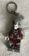 Year 2013 LEGO LGL-KE37 Legends of Chima - Wolf WORRIZ LED Lite Key Chain Light