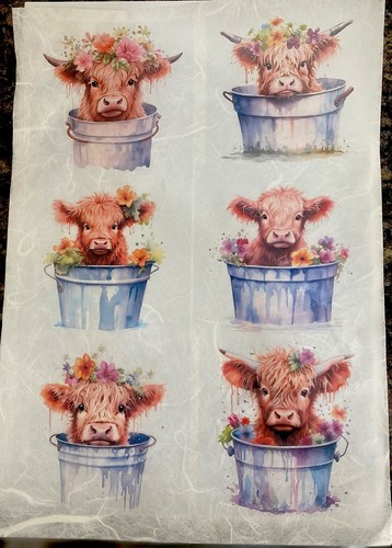 Rice paper for decoupage - for,